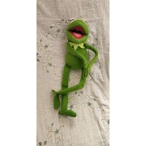 Fisher Price #850 Kermit the Frog 18” Stuffed Plush Doll Jim Henson Vintage 1976